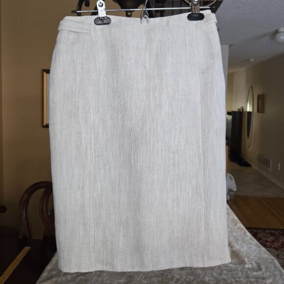 Cassis Linen Blend Skirt Size - US 0 - Like New - Picture 10 of 10